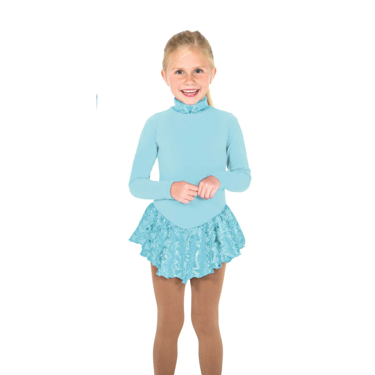 Jerrys 674 Fancy Fleece Dress: Crystal Blue DISCONTINUED Youth 8-10 3 Jerrys 674 Fancy Fleece Dress: Crystal Blue DISCONTINUED Youth 8-10