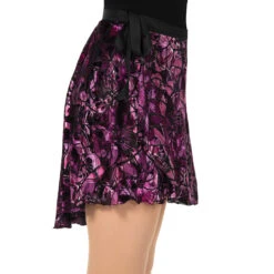 Jerry's 336 Purple Flock Regular Length Wrap Skirt
