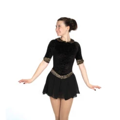 Jerry's 523 Meet The Pleat Dress-Golden Tan 11 Jerry's 523 Meet The Pleat Dress-Golden Tan -STER Dance Shop 523 Golden Tan Side 98766.1582663517