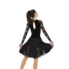 Jerry's 583 Lace Inset Dance Dress - Deep Wine -STER Dance Shop 583 Black Back 600x600 98458.1651529300