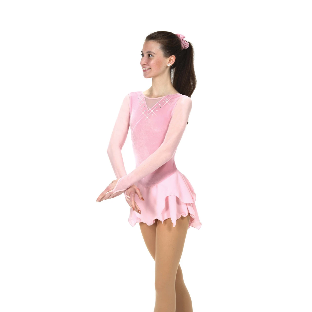 Jerrys 650 - Demi Pointe Dress - Ballet Pink- DISCONTINUED ADULT LARGE 3 Jerrys 650 - Demi Pointe Dress - Ballet Pink- DISCONTINUED ADULT LARGE