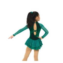 Jerrys 672 Starshine Dress: Deep Fuchsia -STER Dance Shop 672 Emerald Back 82125.1651787609