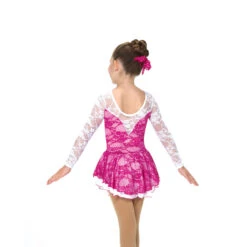 Jerrys 677 Brite & White Dress: Fuchsia Pink -STER Dance Shop 677 Fuchsia Back 53950.1651791194.1280.1280 62523.1651791351.1280.1280 82573.1651791490