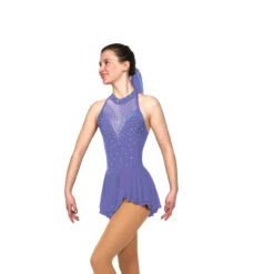 Solitaire Style F22004 Elegant Cross Back - Soft Sage -STER Dance Shop F22004R Blueberry Front 63260.1656107565.1280.1280 33725.1656107624