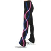 Jerry's S103 Ribbonette Leggings -STER Dance Shop S103 Royal and Pink 1 79324.1680127221