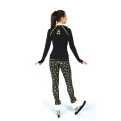 Jerry's S266 Honey Bow Crystal Jacket -STER Dance Shop S167 Legging and S266 Jacket Back 42877.1680547888