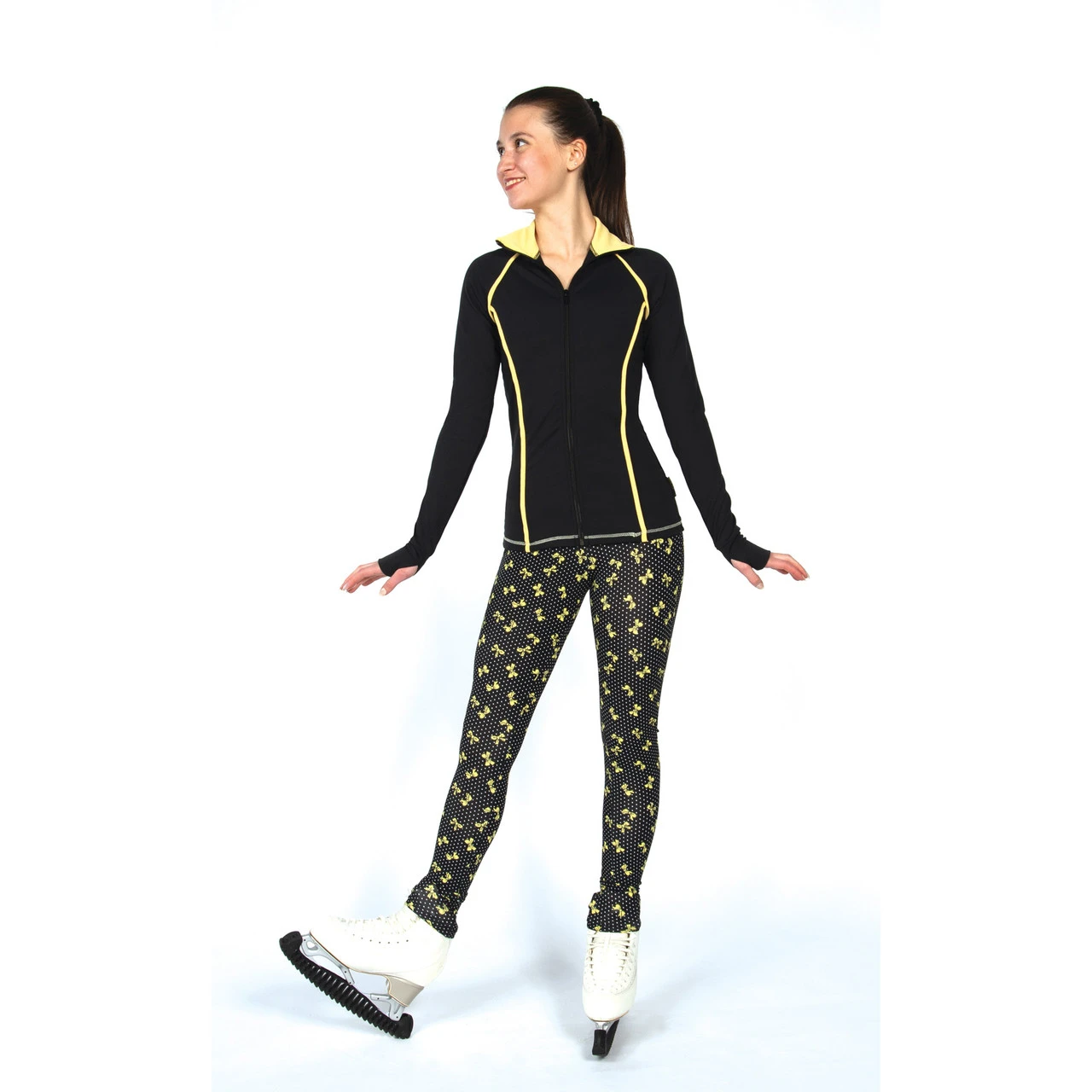Jerry's S167 Honey Bow Print Leggings 4 Jerry's S167 Honey Bow Print Leggings - Image 2