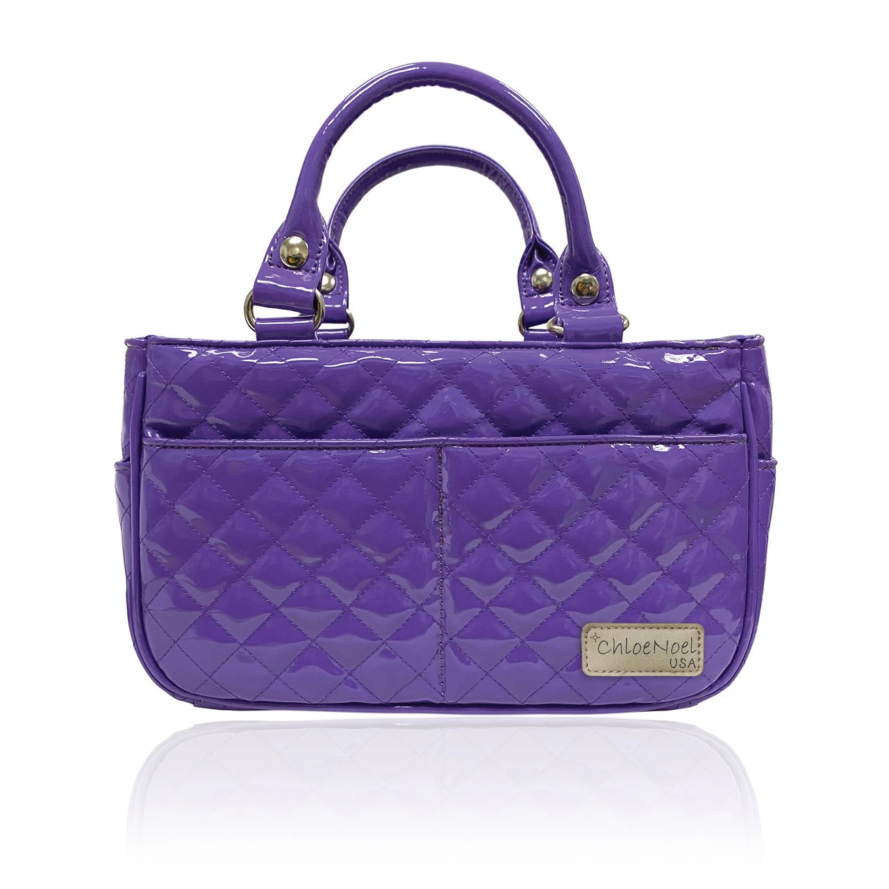 Chloe Noel Tote Bag's TT211 - Purple 3 Chloe Noel Tote Bag's TT211 - Purple